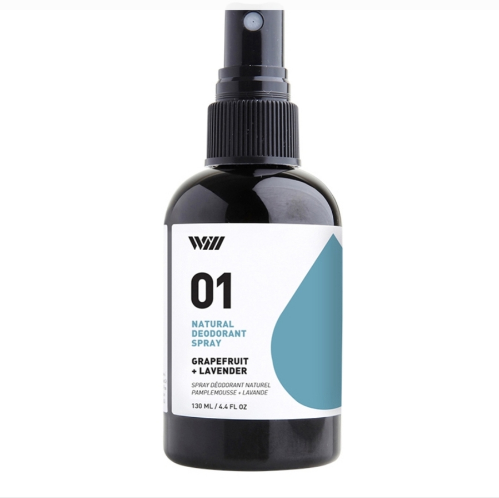 New (Without Box) Natural Deodorant Spray